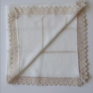 unisex baby knit blanket NEW
